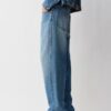 05 Jeans de cintura baixa e perna larga