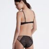 Bikini CK Black com Renda Gráfica Bikini CK Black com Renda Gráfica