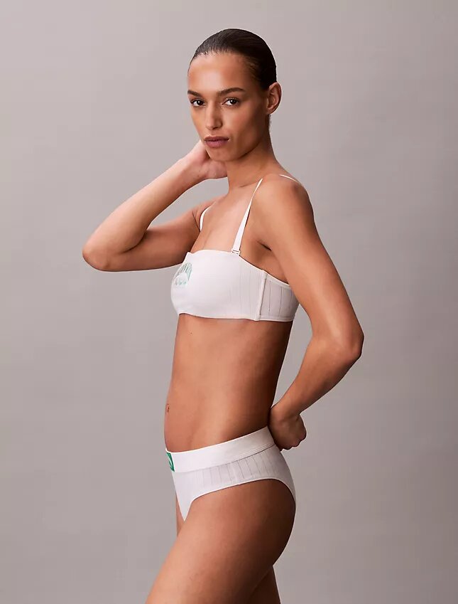 Bikini clássico Heritage em Cotton Stretch Bikini clássico Heritage em Cotton Stretch