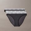 Bikini com logótipo Icon, embalagem de 3