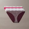 Bikini com logótipo Icon, embalagem de 3