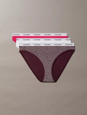 Bikini com logótipo Icon, embalagem de 3