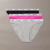 Bikini com logótipo Icon, embalagem de 3