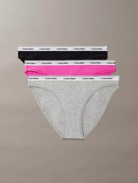 Bikini com logótipo Icon, embalagem de 3