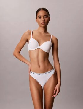 Bikini com logótipo Icon, embalagem de 3