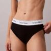 Bikini de cintura alta em algodão e Modal Icon