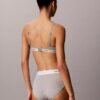 Bikini de cintura alta em algodão e Modal Icon