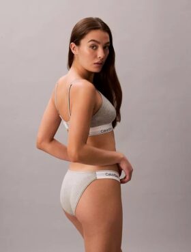 Bikini de fio dental em algodão e Modal Icon