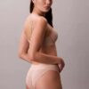 Bikini de renda com logótipo icónico Bikini de renda com logótipo icónico