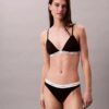 Bikini em malha Cotton Stretch de algodão Bikini em malha Cotton Stretch de algodão