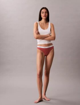 Bikini em malha Cotton Stretch de algodão