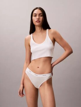 Bikini em malha Cotton Stretch de algodão