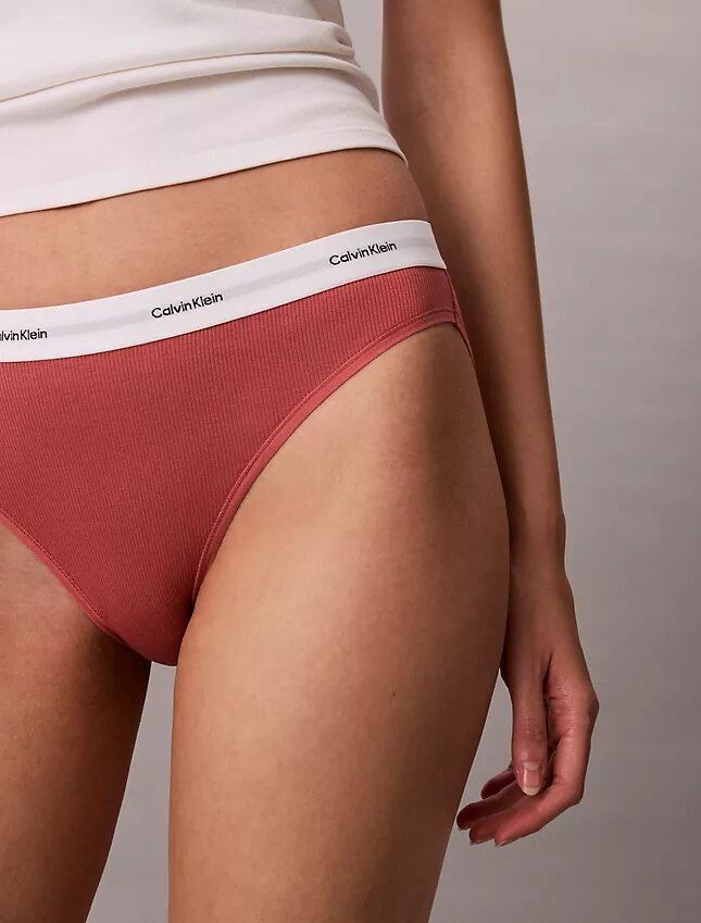 Bikini em malha Cotton Stretch de algodão Bikini em malha Cotton Stretch de algodão