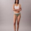 Bikini em malha Cotton Stretch de algodão Bikini em malha Cotton Stretch de algodão