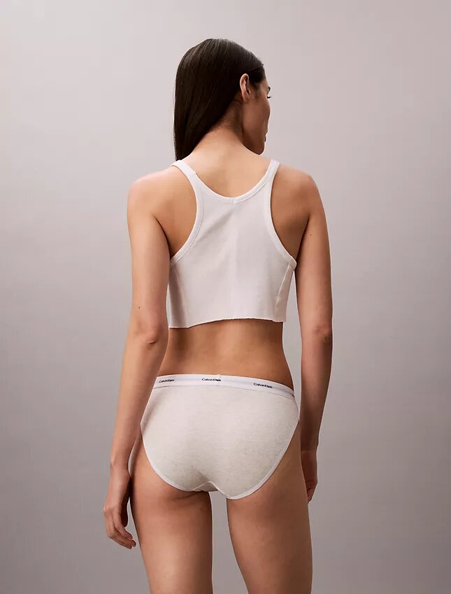 Bikini em malha Cotton Stretch de algodão Bikini em malha Cotton Stretch de algodão