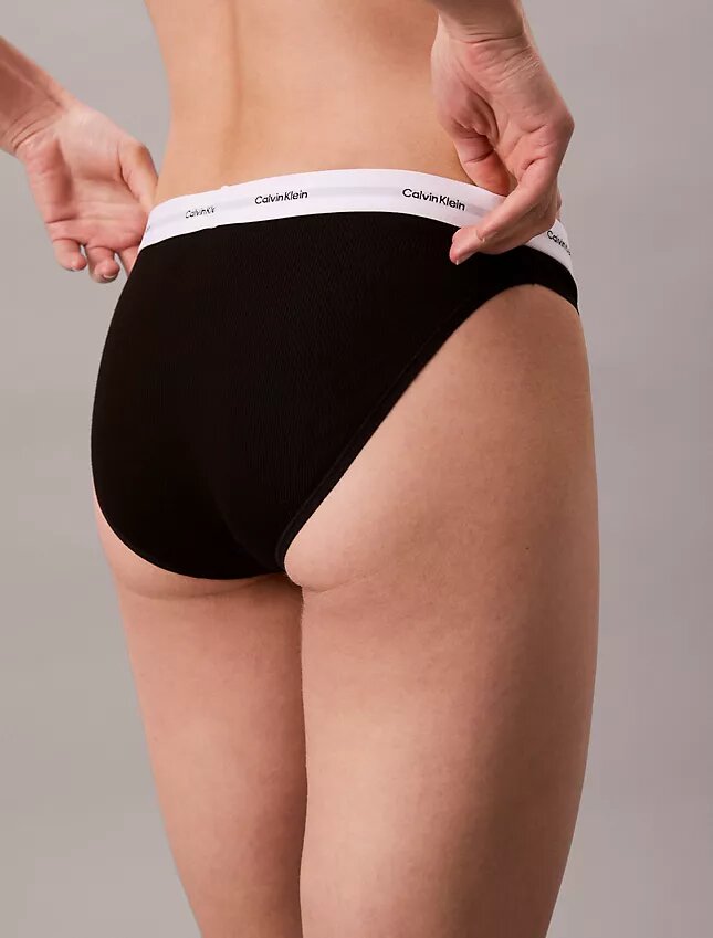 Bikini em malha Cotton Stretch de algodão Bikini em malha Cotton Stretch de algodão