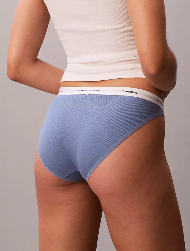 Bikini em malha Cotton Stretch de algodão Bikini em malha Cotton Stretch de algodão