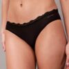 Bikini em microfibra elástica com renda