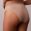 Bikini em microfibra elástica com renda Bikini em microfibra elástica com renda