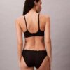 Bikini em microfibra elástica com renda