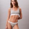 Bikini fio dental em malha elástica de algodão Bikini fio dental em malha elástica de algodão