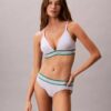 Bikini Icon em Algodão e Modal às Riscas