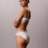 Bikini Icon em Algodão e Modal às Riscas