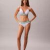 Bikini Icon em Algodão e Modal às Riscas