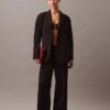 Blazer clássico Dolman suave