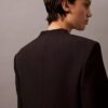 Blazer clássico em crepe