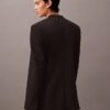 Blazer clássico em crepe