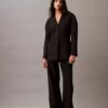 Blazer estruturado elástico