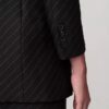 Blazer Parker sem gola Blazer Parker sem gola
