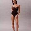Body sensual em renda elástica Body sensual em renda elástica