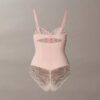 Body sensual em renda elástica Body sensual em renda elástica