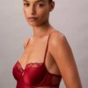 Bodys de renda floral CK Black Bodys de renda floral CK Black