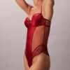 Bodys de renda floral CK Black Bodys de renda floral CK Black