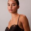 Bodys de renda floral CK Black