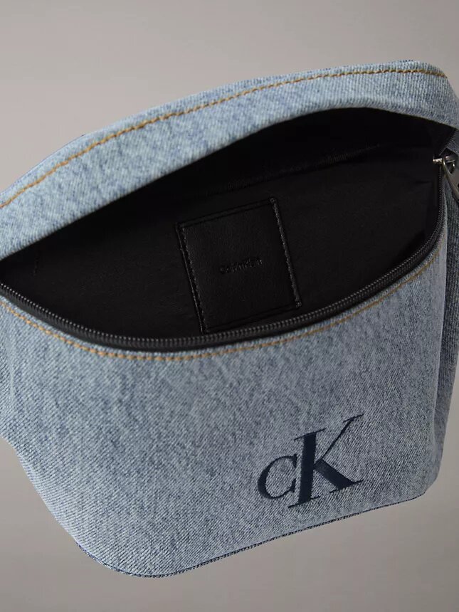 Bolsa de cintura em Denim Bolsa de cintura em Denim