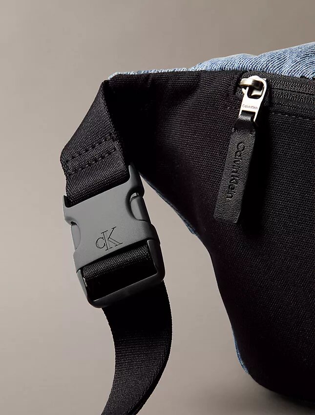 Bolsa de cintura em Denim Bolsa de cintura em Denim