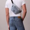 Bolsa de cintura em Denim Bolsa de cintura em Denim
