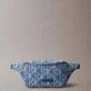 Bolsa de cintura em Denim com logótipo em todo o tecido Bolsa de cintura em Denim com logótipo em todo o tecido