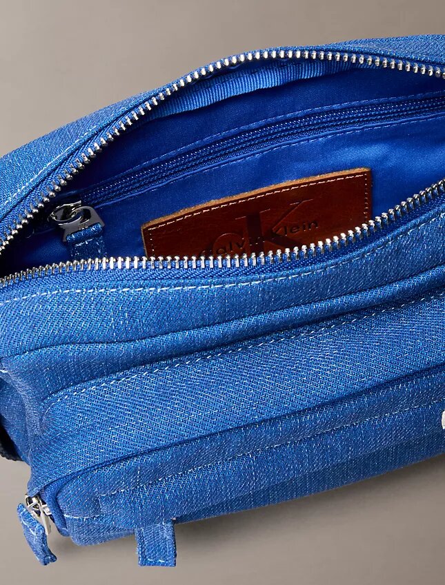 Bolsa de câmera em Denim Bolsa de câmera em Denim