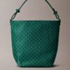 Bolsa tipo balde pequena com logótipo em todo o tecido e bolsa interior Bolsa tipo balde pequena com logótipo em todo o tecido e bolsa interior