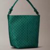 Bolsa tipo balde pequena com logótipo em todo o tecido e bolsa interior Bolsa tipo balde pequena com logótipo em todo o tecido e bolsa interior