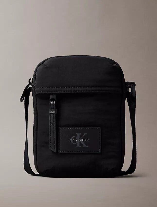 Bolsa tipo repórter em nylon Bolsa tipo repórter em nylon