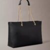 Bolsa Tote com Alça de Corrente e Ferragens Clássicas
