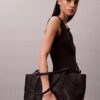 Bolsa Tote com Emblema e Logótipo