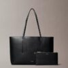 Bolsa Tote com Logótipo em Folha Bolsa Tote com Logótipo em Folha