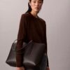 Bolsa Tote com Logótipo em Folha Bolsa Tote com Logótipo em Folha